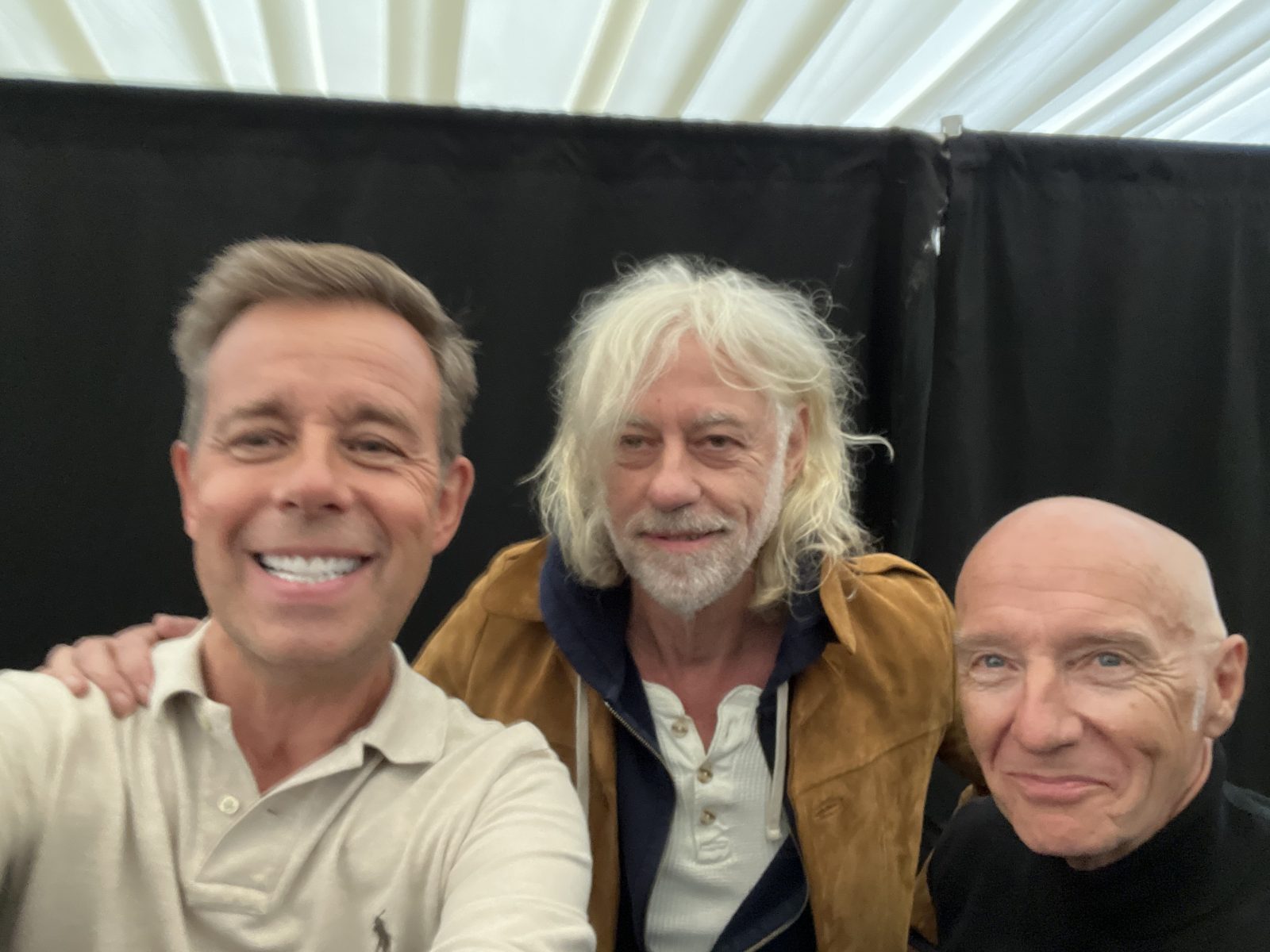Live Aid heros & Pat!