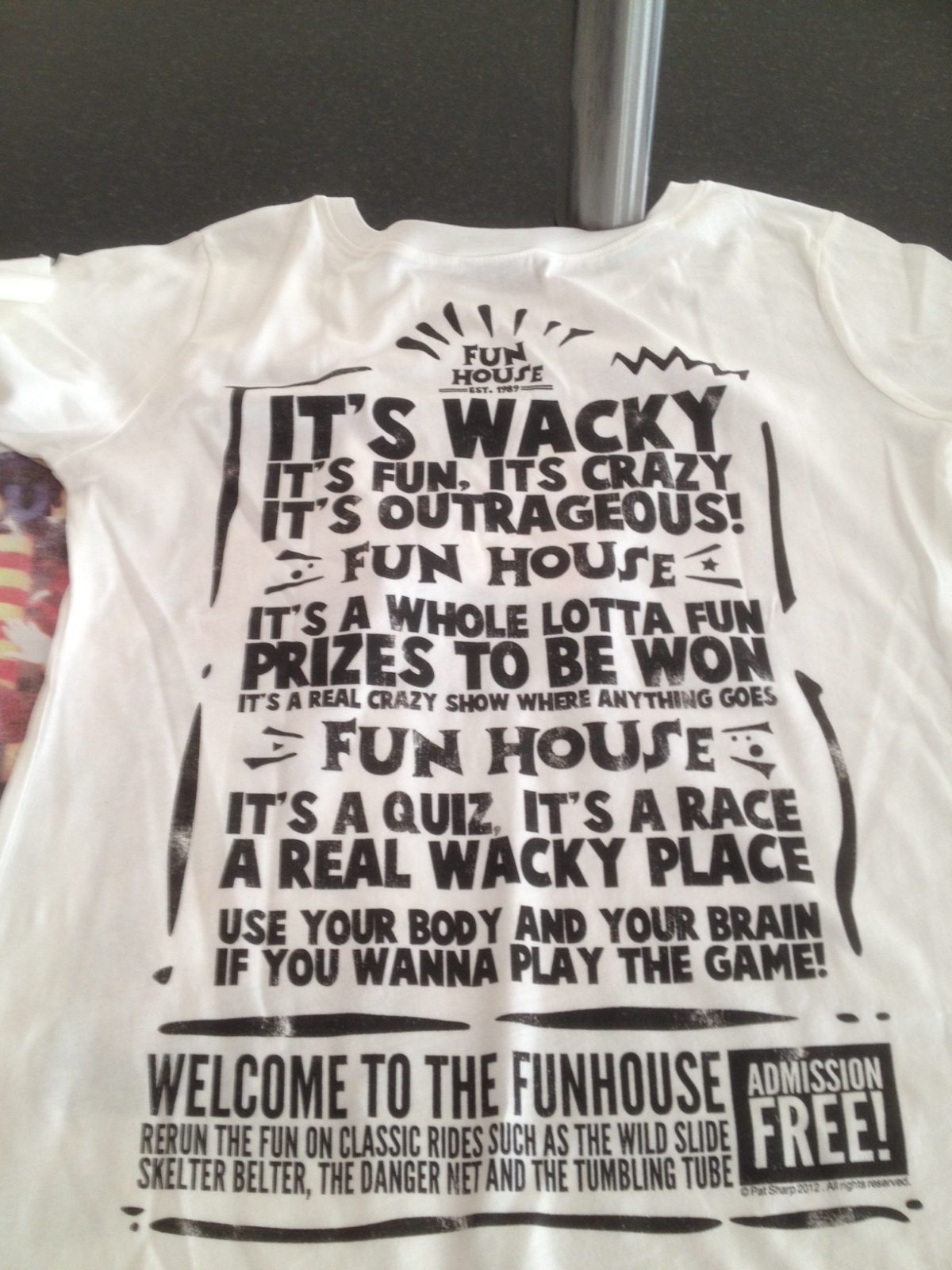 FunHouse tee back